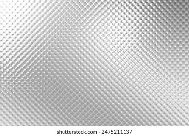 Silver gradient background. Foil paper, glitter effect. Chrome metal grey pattern. Gradation noise texture. Vector abstract illustration for web, card, bg, certificate design