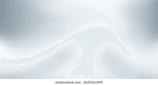 Silver gradient background. Foil paper, glitter effect. Chrome metal grey pattern. Gradient noise texture. Vector abstract illustration for web, card, bg, certificate design