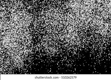 Silver grainy abstract texture. Black and white background. Snowfall effect. Distress overlay textured. Vector illustration,eps 10.