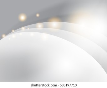 Silver gray abstract vector background