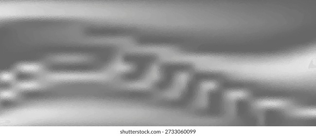 Fondo de textura de vidrio de lámina gris plateado. Abstractas gradiente de reflexión de luz brillante y superficie de textura áspera brillante