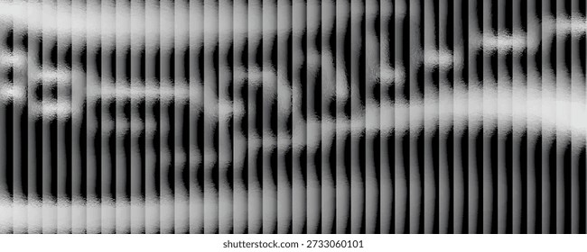 Fondo de textura de vidrio de lámina gris plateado. Abstractas gradiente de reflexión de luz brillante y superficie de textura áspera brillante