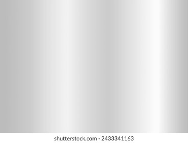 Silver or Gray Metallic Background. Vector Illustration. 