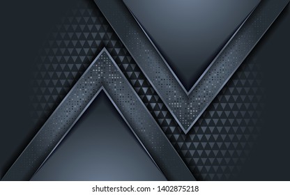 silver gray modern abstract background design with silver glitter and line. eps 10 vector editable file