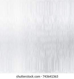 Silver gray striped background. Vector background