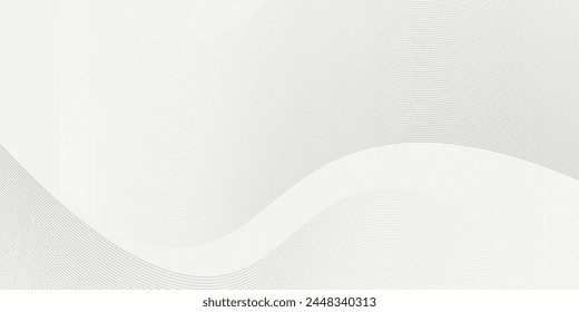 Silver Gray wave abstract vector background vector illustration.