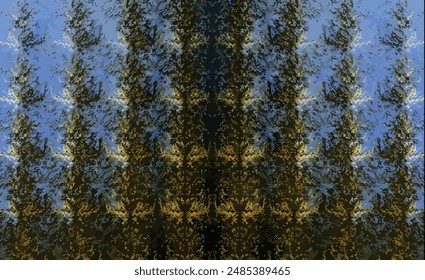 Plata y verde malla y grunge patrón con fondo de pantalla abstracto ornamental con efecto desenfoque
