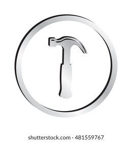 Silver Hammer Icon