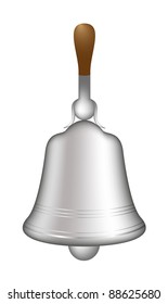 Silver hand bell