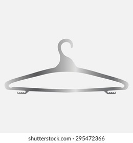 Silver Hanger - Vector icon