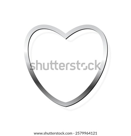 Similar – Image, Stock Photo Steel frame love
