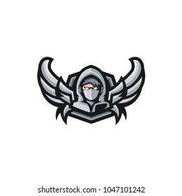 Silver Hoodie E Sport Logo