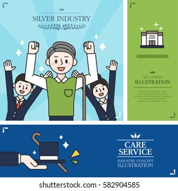 Silver industry situation illustration