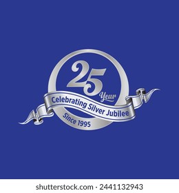 silver jubilee, 25 Anniversary design