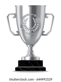 Silver Laurel Trophy Cup