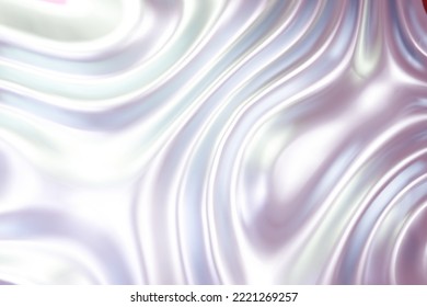 Silver Flowing and reflects