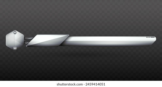 Silver Lower Third Banner for Video Broadcast Screen Presentation Titles