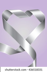 Silver luxury satin ribbon
Empty for your text and ideas