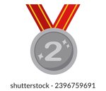 Silver Medal 2nd Place Reward