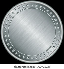 4,108 Blank Silver Coin Images, Stock Photos & Vectors 