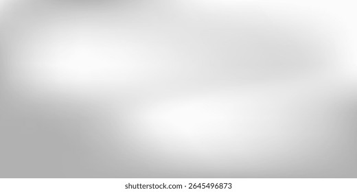 Silver mesh foil background with metal mirror texture. Chrome gradient surface with light gloss