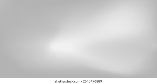 Silver mesh foil background with metal mirror texture. Chrome gradient surface with light gloss modern