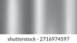 Silver metal foil gradient with chrome gloss and textured steel surface. 3D shiny background with mirror reflection and smooth grunge effect. Realistic vector in futuristic Y2K design trend