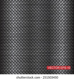 silver metal grill background.Vector illustration