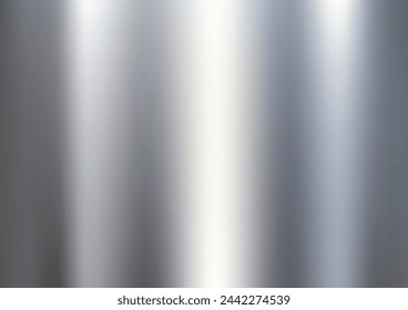 Silver metal with a smooth texture and a subtle reflective sheen, Abstract background for wallpaper, pattern and label on website.