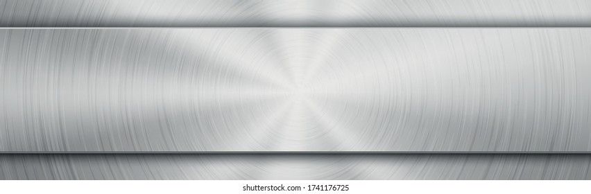 Silver metal texture with glare