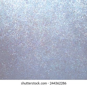 Silver metal texture wallpaper. Glitter background. Traced vector abstract hand painted illustration, eps10. Design card with sparkles. Decorative metallic banner.