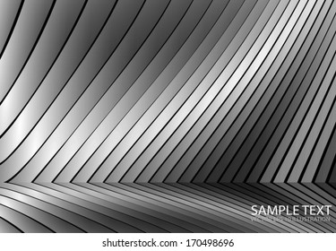 Silver metal  vector design  background template - Modern silver vector background illustration 