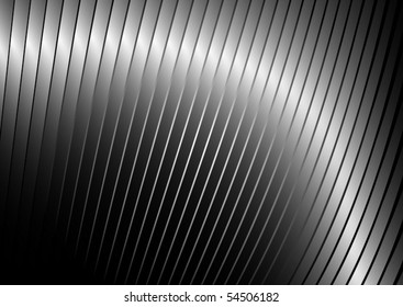 Silver metal  vector flare