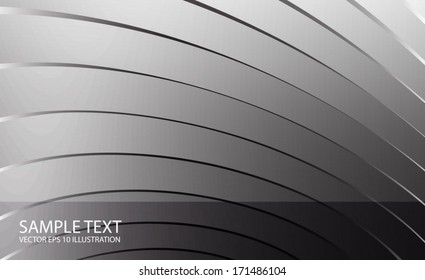 Silver metal vector modern design template - Abstract silver vector background illustration 