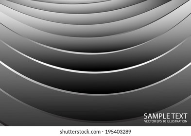 Silver metal vector shades background illustration - Vector shiny metal vector background template