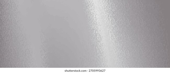 Folha de efeito metálico prata. Textura de prata. Fundo do gradiente. Impressão de superfície metálica. Fundo de brilho. Placa de prata. Brilhar convite de design, saudação de casamento, cartões, impressões. Ilustração vetorial