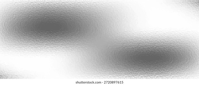 Silber Metallic Effekt Folie. Silberne Textur. Farbverlauf-Hintergrund. Metalloberflächendruck. Glitzernder Hintergrund. Silberne Platte. 