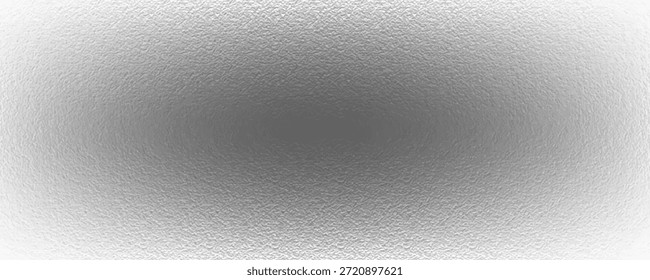 Silver metallic effect foil. Silver texture. Gradient background. Metal surface print. Glitter backdrop. Silver plate. Shine design invitation, wedding greeting, cards, prints.Eps10