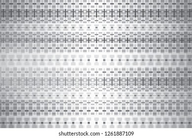 Silver metallic geometric shapes weaved squares artistic background vector backdrop design