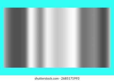 Silver Metallic Gradient Background with Smooth Chrome Texture for Modern Elegant Design and Professional Presentations - Powered by Shutterstock - Get 15% off with code: PIKWIZARD15