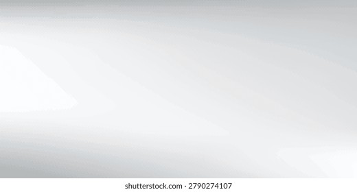 Silver Metallic Gradient Background With Smooth Reflective Surface for Modern Design and Product Display