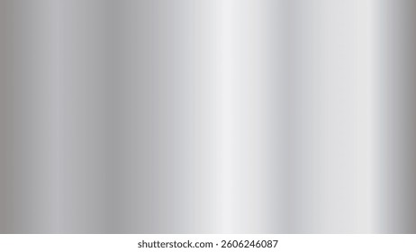 Silver Metallic Gradient Background vector illustration