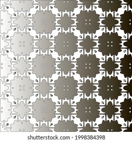 Silver metallic gradient with repeat Pattern . Abstract metallic background.