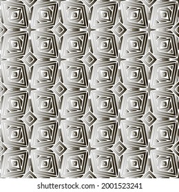 
Silver metallic gradient with repeat Pattern . Abstract metallic background.