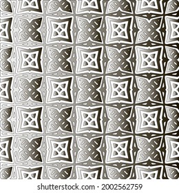 Silver metallic gradient with repeat Pattern . Abstract metallic background.