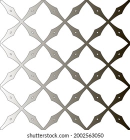 Silver metallic gradient with repeat Pattern . Abstract metallic background.