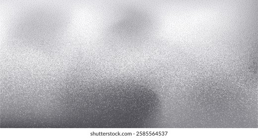 Silver metallic texture. Beautiful background. Silver effect foil. Gloss metal surface. Glitter backdrop. Silver plate. Shiny patern for design invitation, wedding greeting, cards, prints. Vector