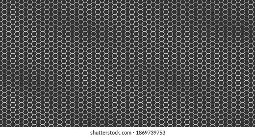 Silver metallic texture - Metal grid background, grey texture background hexagon.Modern and trendy metal background can be used for your design. Vector Illustration