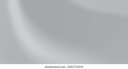 Fondo de hoja moderna de plata con textura de espejo de metal. Superficie de gradiente cromado con diseño de arte simple abstracto ligero