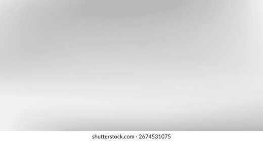 Silver modern foil background with metal mirror texture. Chrome gradient surface abstract